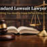 Standard lawsuit lawyer explaining the civil lawsuit process in the United States