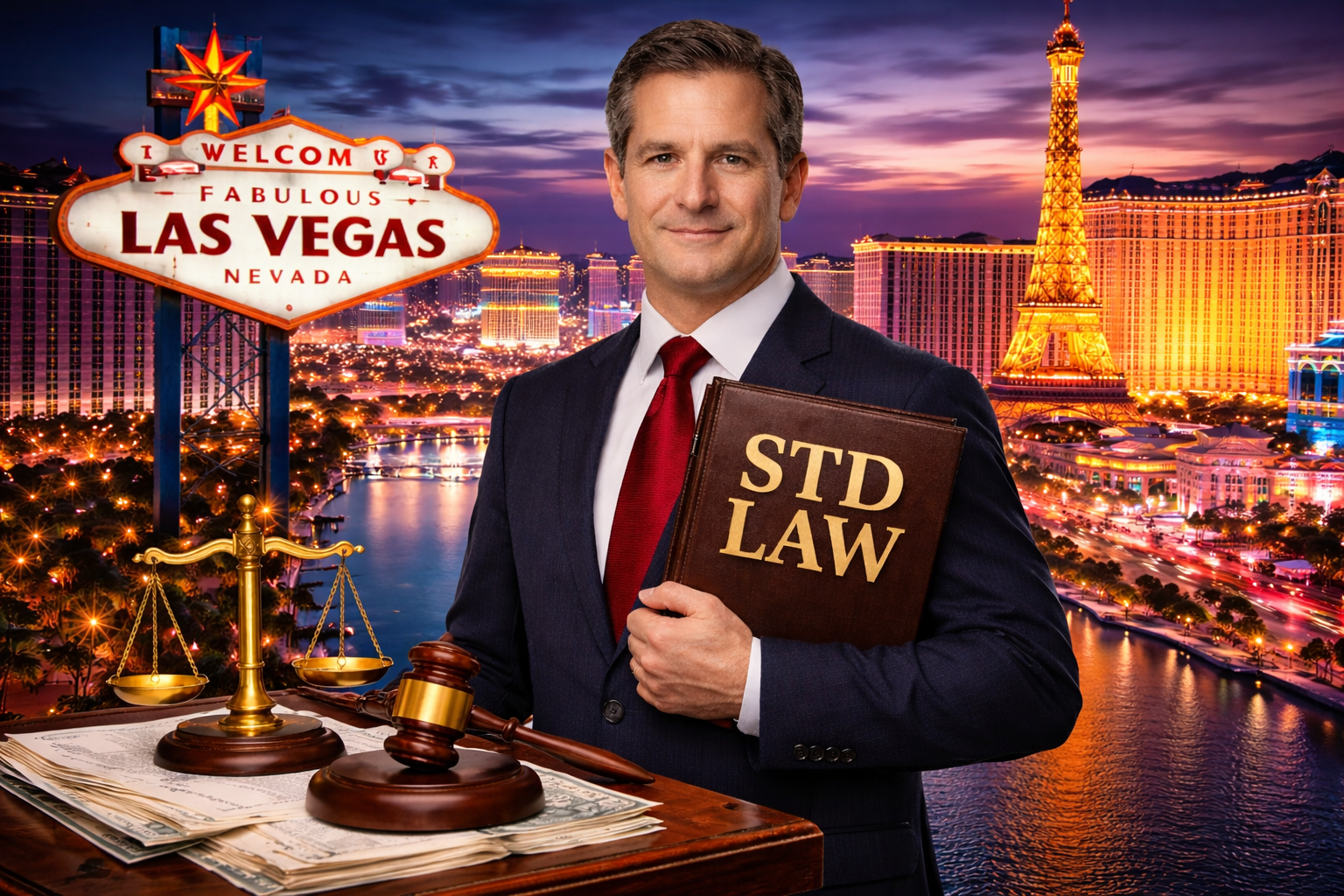 STD lawyer in Las Vegas explaining civil lawsuit options related to STD transmission